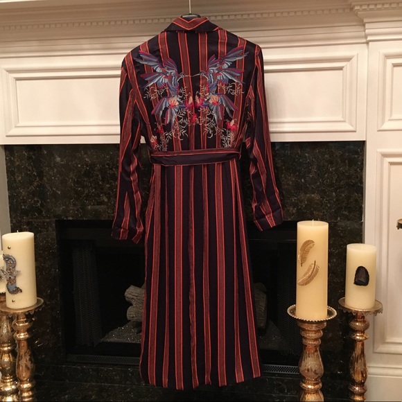 Free People Atrium Duster Jacket S - Picture 7 of 8